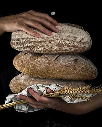 Fresh artisan baked goods